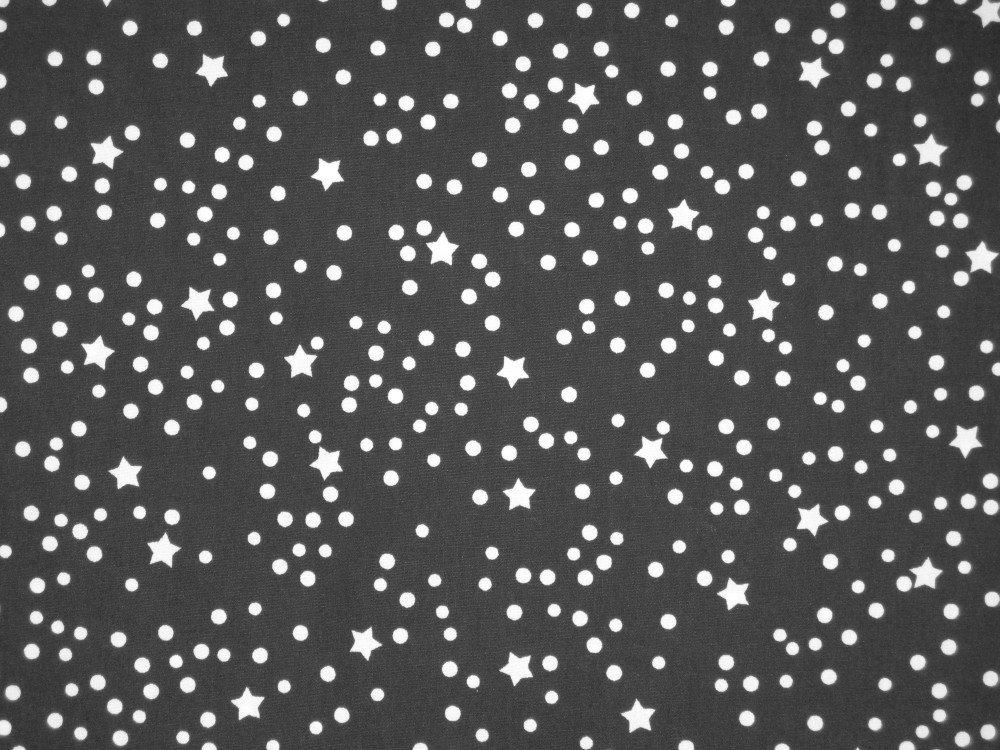 Black and White Spots and Stars