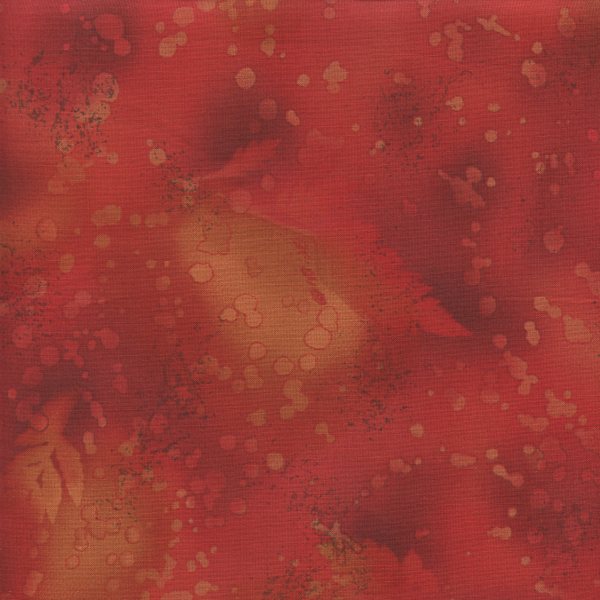 Fossil Fern Red/Gold