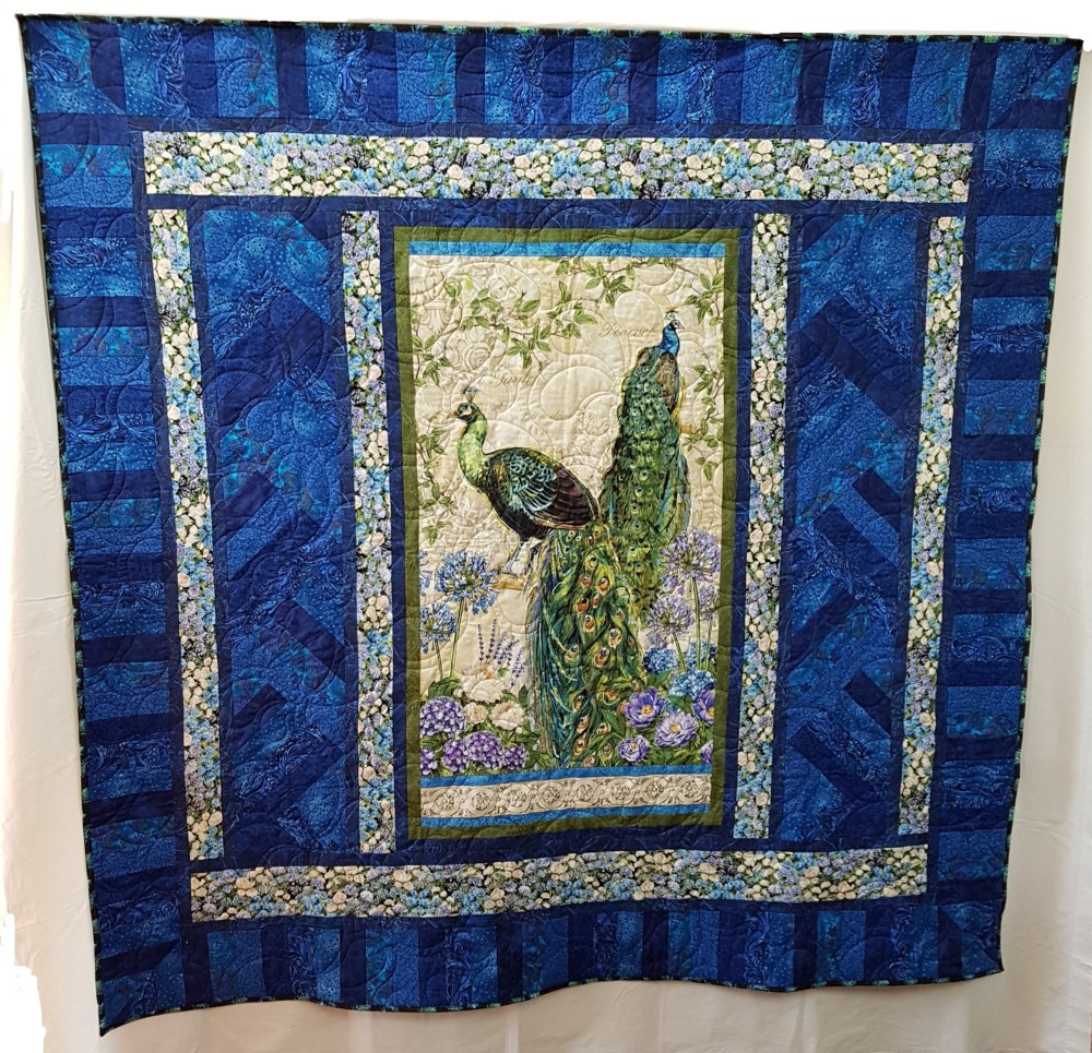 Peacock Panel Quilt