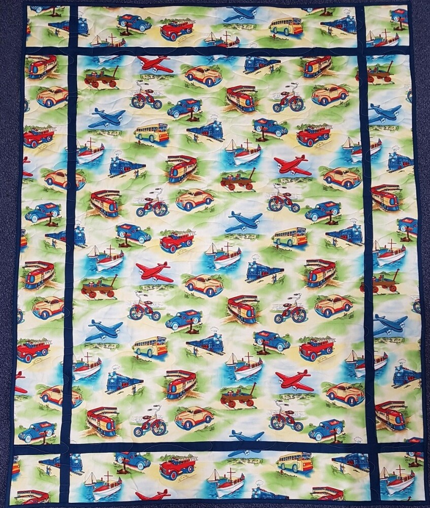 Transportation Quilt