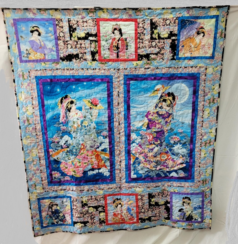 Geisha Portrait Quilt Pattern