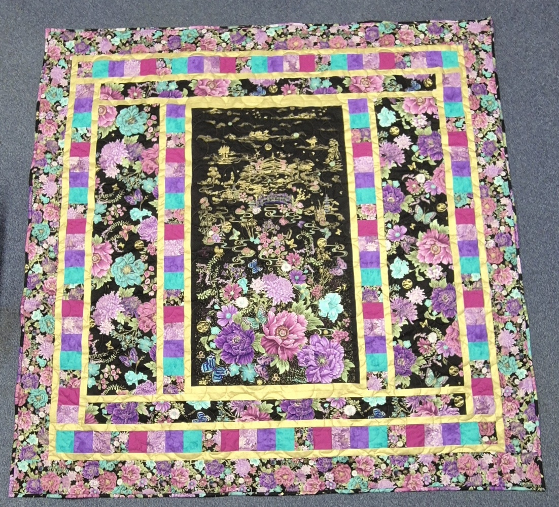 Shizuka Asian Panel Quilt