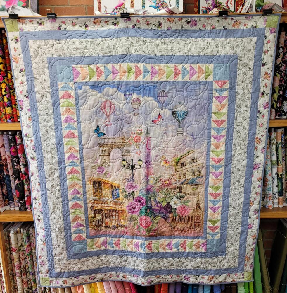 We'll Always Have Paris Quilt Kit