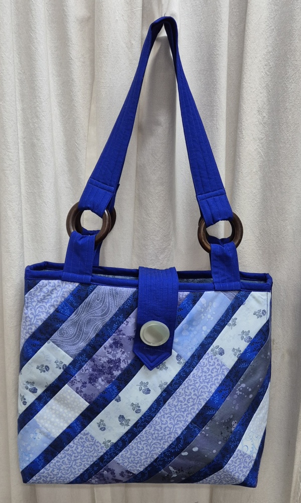 Blue Strata Bag