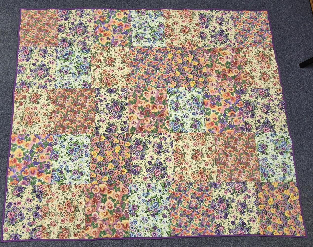 Pansy Patch Quilt II