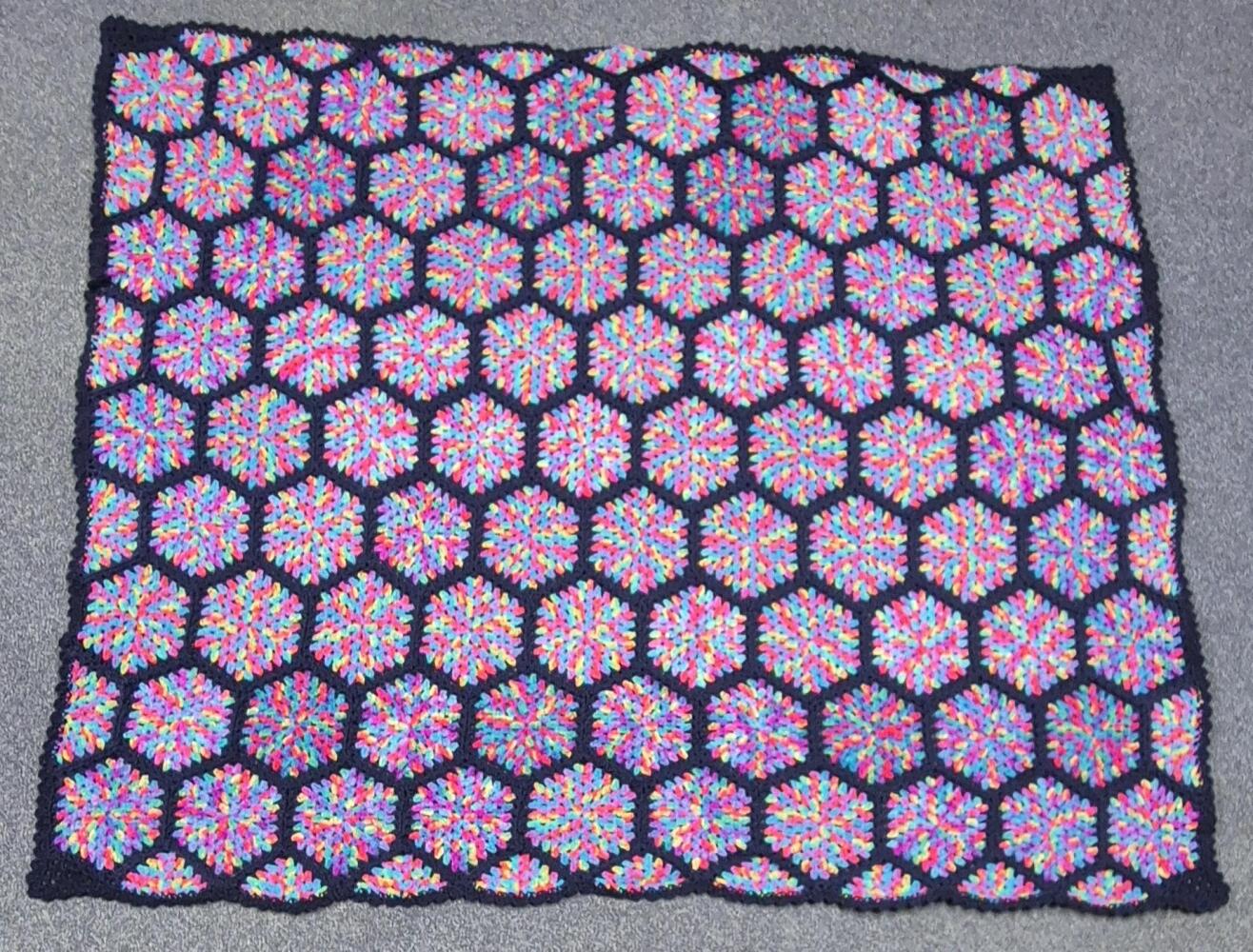 Bright Hexagon Rug